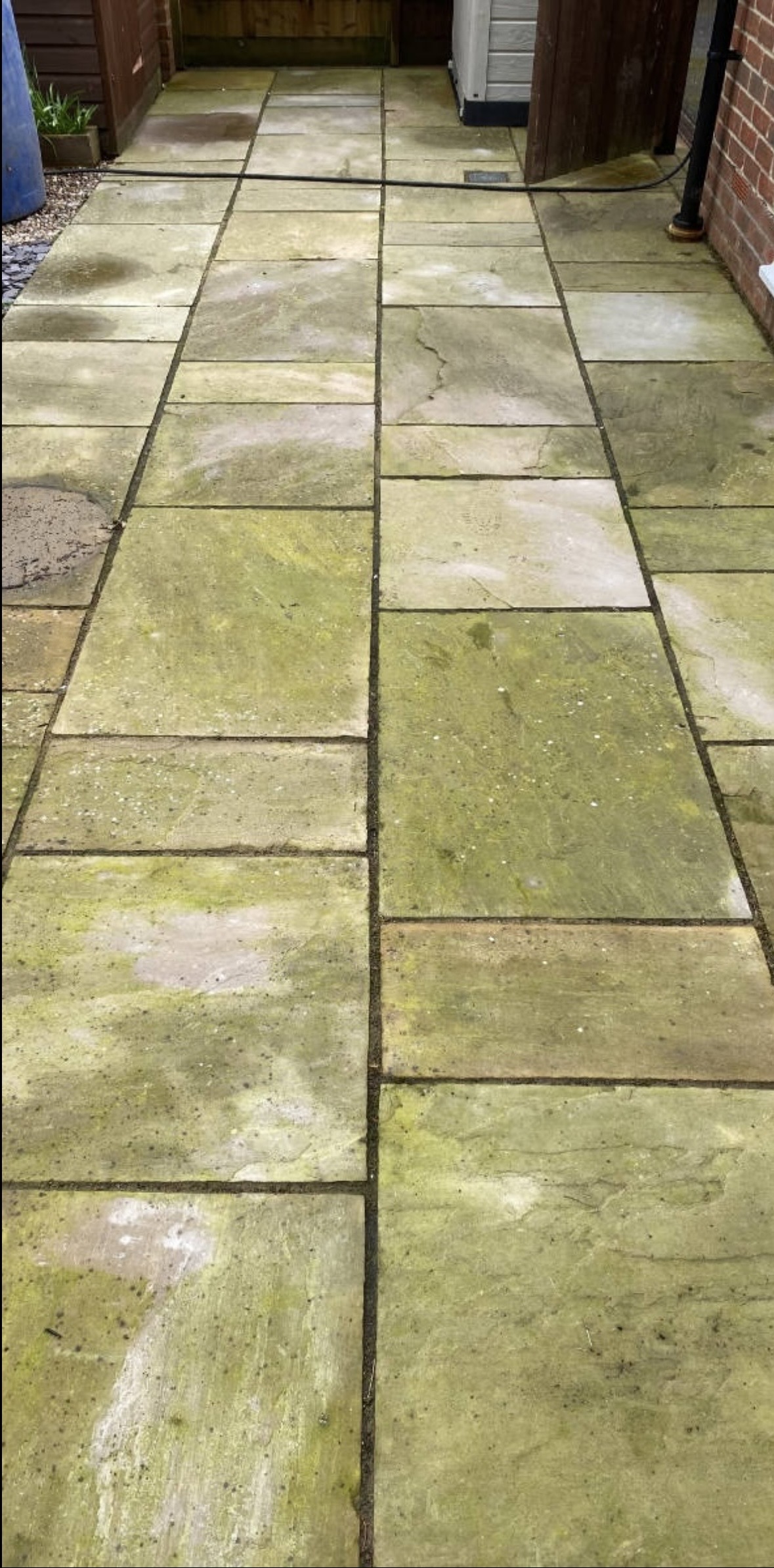 Terras voor
